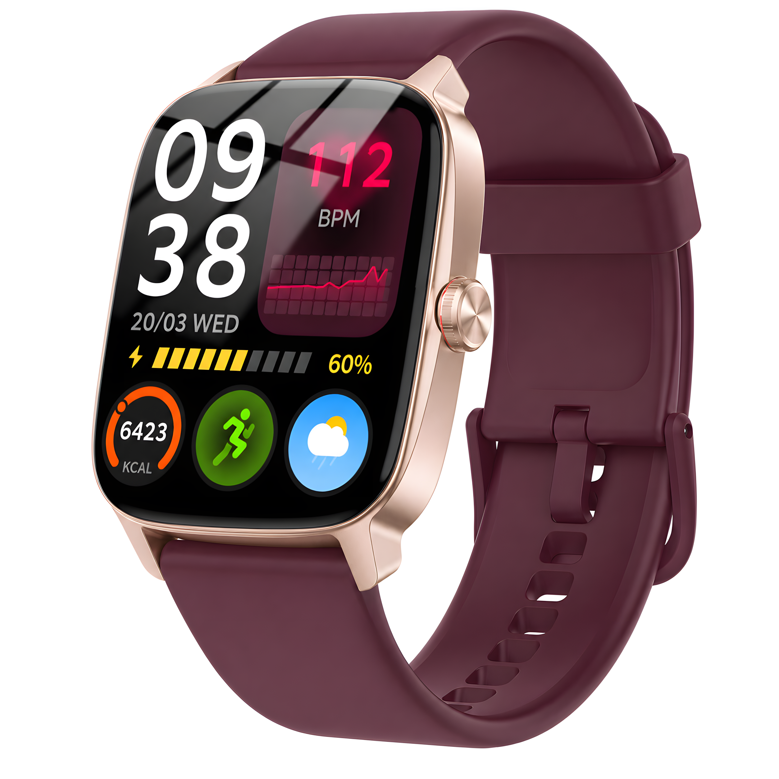 Smart Watch for Men Women, 1.85" HD Touch Screen Smartwatch with Bluetooth Answer/Make Calls, Fitness Tracker Compatible with iPhone Samsung Android iOS