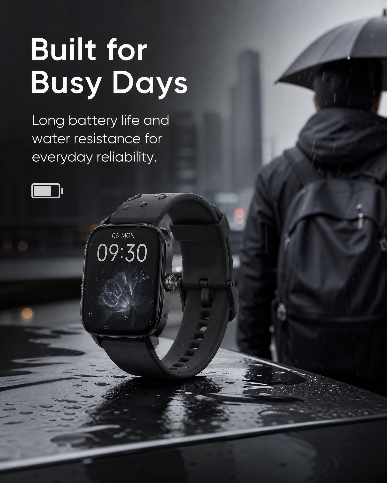 Smart Watch for Men Women, 1.85" HD Touch Screen Smartwatch with Bluetooth Answer/Make Calls, Fitness Tracker Compatible with iPhone Samsung Android iOS