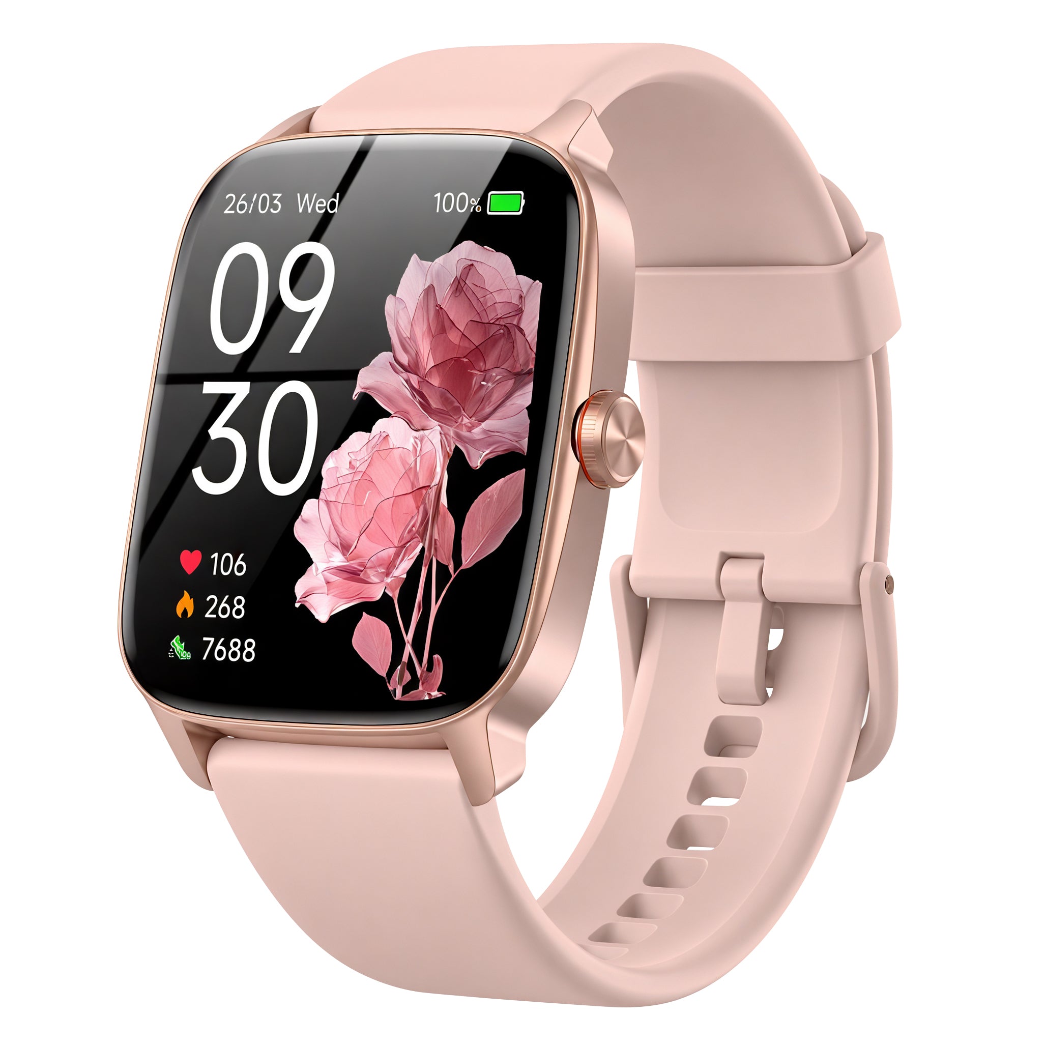 Smart Watch for Men Women, 1.85" HD Touch Screen Smartwatch with Bluetooth Answer/Make Calls, Fitness Tracker Compatible with iPhone Samsung Android iOS